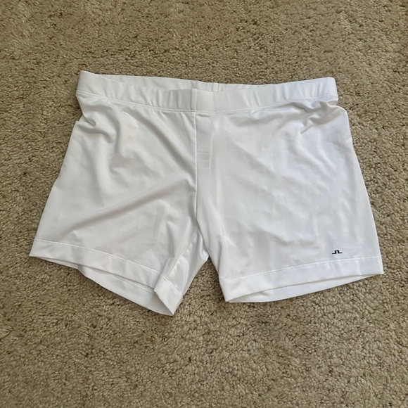 Ladies J. Lindeberg Jasmin Dress in White NWT sz Large (293) - Picture 13 of 16